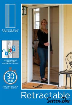 Larson Brisa Retractable Screen Door