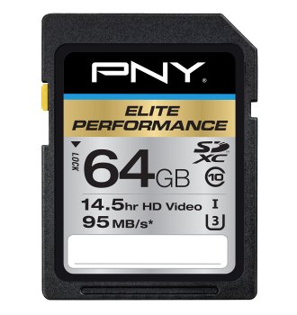 PNY Elite Performance SDXC