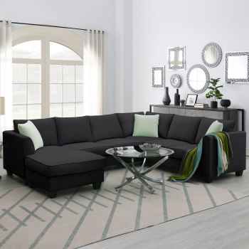 Merax L-Shaped Sectional Sofa