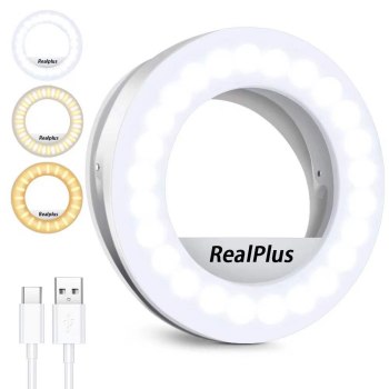 Auxiwa Clip-on Selfie Ring Light