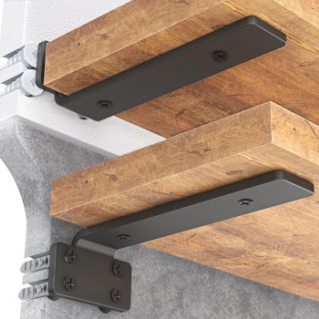 WINKER Adjustable Floating Shelf Brackets