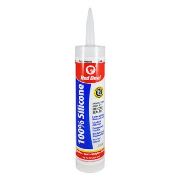 Red Devil 100% Silicone Sealant