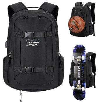 GoRide Skateboard Backpack