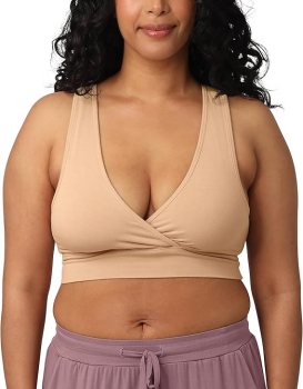 Kindred Bravely French Terry Racerback Nursing Sleep Bra