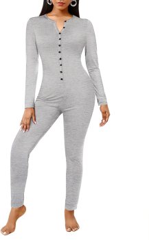 Ekouaer Long Sleeve Pajama