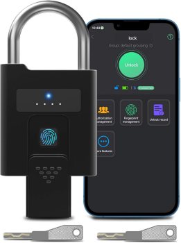 eLinkSmart Fingerprint Padlock