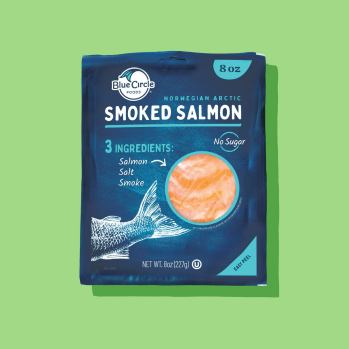 Blue Circle Organic Smoked Salmon