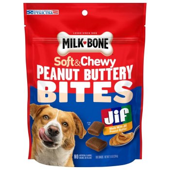 Milk-Bone Soft & Chewy Dog Treats with Peanut Butter