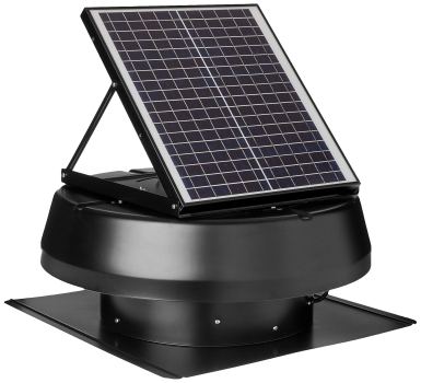 iLIVING Hybrid Solar Roof Attic Exhaust Fan