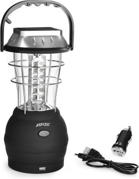 AGPTEK Solar Lantern 3-Way
