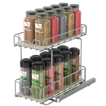 SimpleHouseware Under-Cabinet Spice Rack