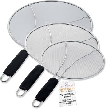 U.S. Kitchen Supply Silicone Splatter Screen