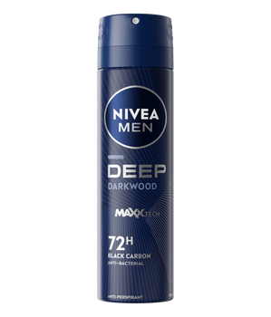 NIVEA Men Deep Black Carbon Antiperspirant Spray