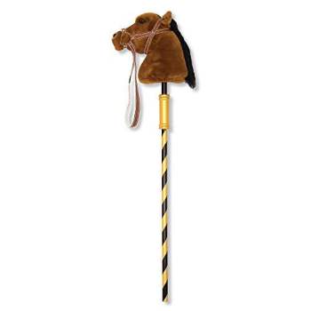 Melissa & Doug Deluxe Plush Stick Horse