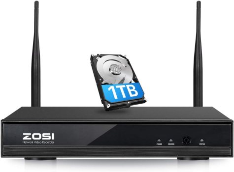 ZOSI H.265+ Wireless Security Camera System