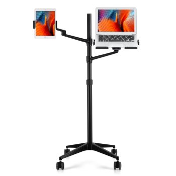 Viozon Deluxe Rolling Tablet Floor Stand