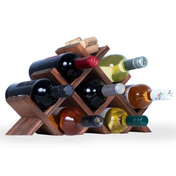 Rustic State Farmhouse Wine Rack