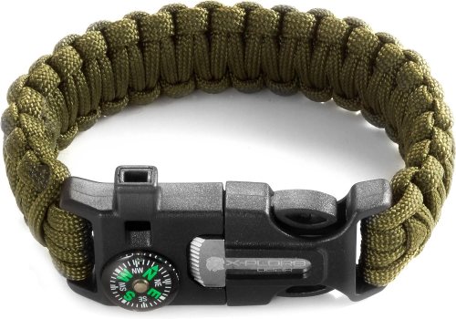X-Plore Gear Emergency Paracord Bracelet