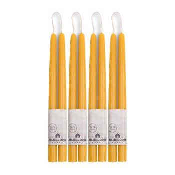 Bluecorn Beeswax Beeswax Taper Candles