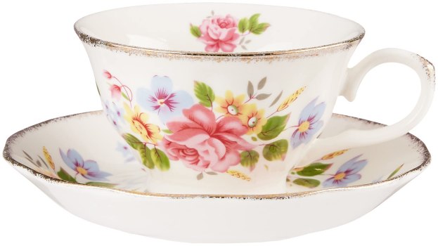 Grace Teaware Blue Floral