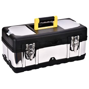 GANCHUN 16-Inch Metal Tool Box