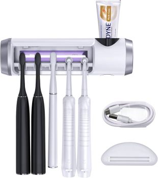 Sarmocare UV Toothbrush Holder and Sanitizer
