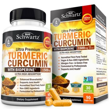 BioSchwartz Turmeric Curcumin with BioPerine