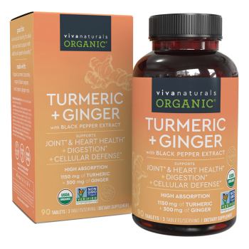 Viva Naturals Turmeric Curcumin Gummies