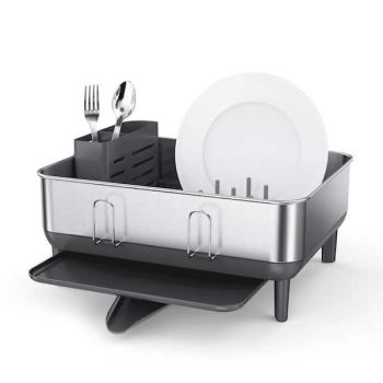 Simplehuman Compact Steel Utensil Holder