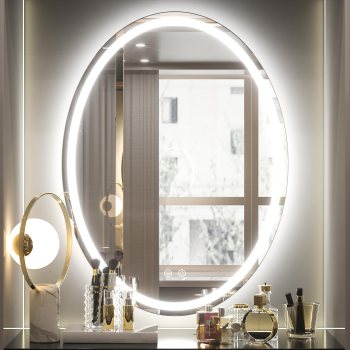 Keonjinn Oval LED Mirror