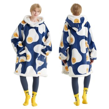 Bedsure Kids Wearable Blanket Hoodie