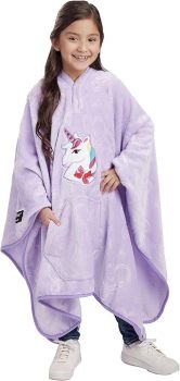 Jay Franco Unicorn Wearable Hooded Blanket
