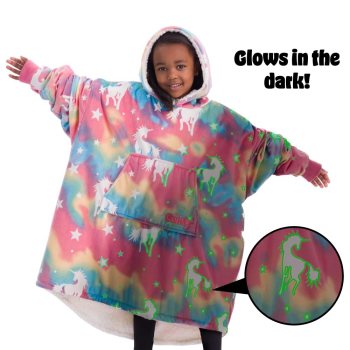 Waitu Glow in The Dark Wearable Blanket