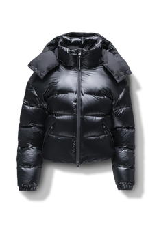 Calvin Klein Women's Chevron Quilted Packable Down Jacket