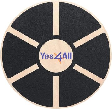 Yes4All Wooden Wobble Balance Board