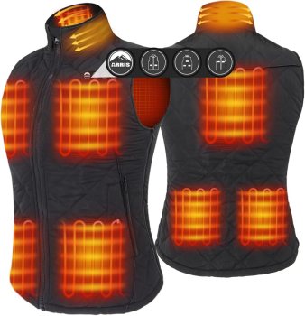 ARRIS Women's Heated Jacket with 7.4V Battery