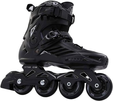LIKU Black Professional Inline Skates
