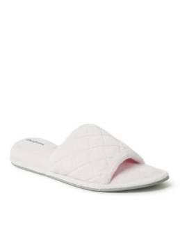 Dearfoams Rebecca Microfiber Terry Slide