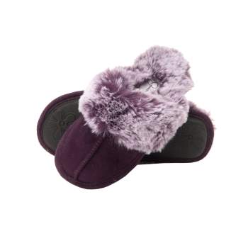 Jessica Simpson Comfy Faux Fur House Slipper